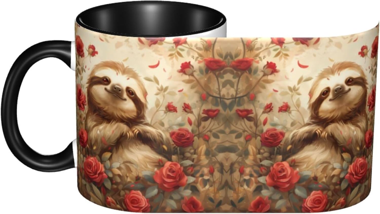 Sloth Coffee Mug 11 Oz Funny Ceramic Tea Cup for Women Novelty Mugs with Handle for Office Home - Image 4