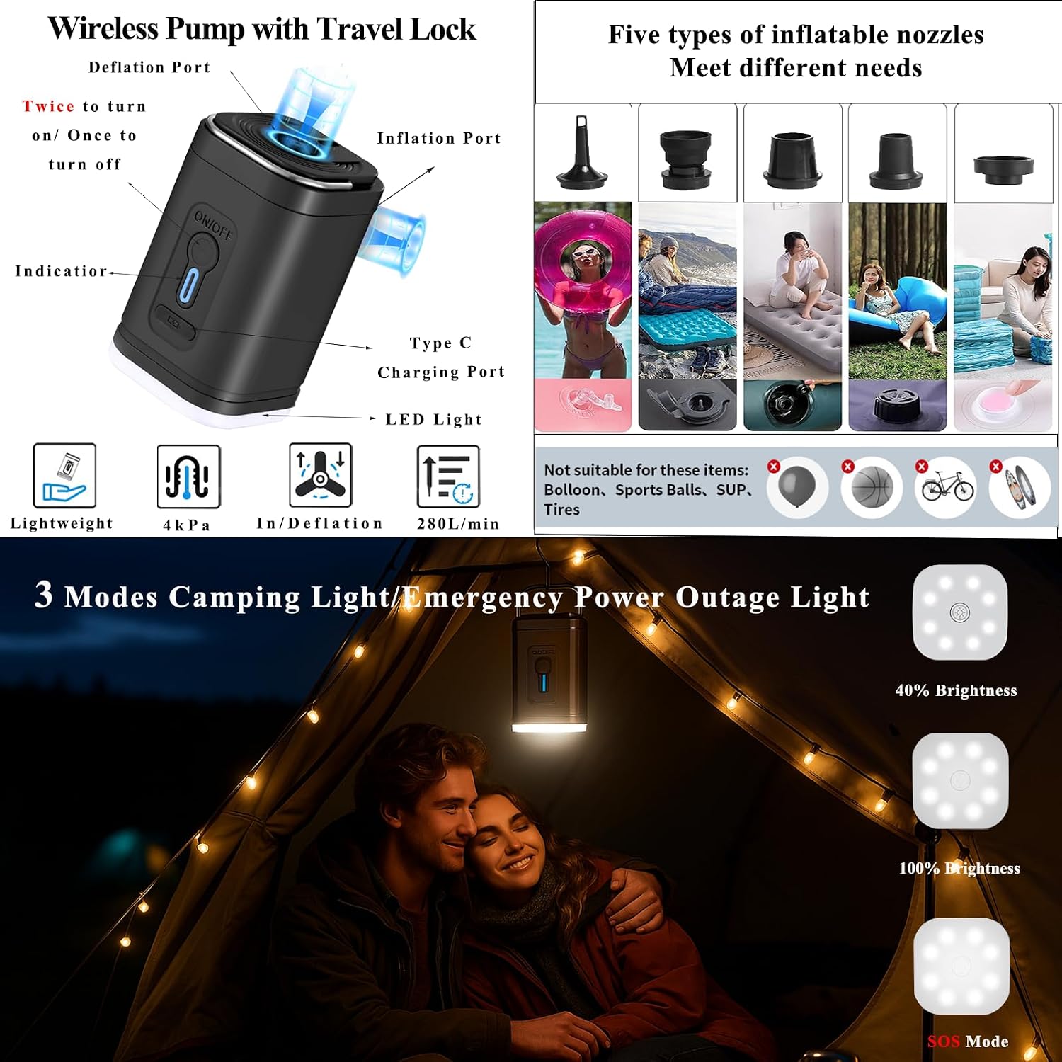 Travel Vacuum Bags with Pump 33L(21.65x15.75x5.91") Large Size IP67 Reusable Space Saver Compression Packing Storage Organizer Cube for Luggage CarryOn Suitcases & Backpack (Black-1 Bag)