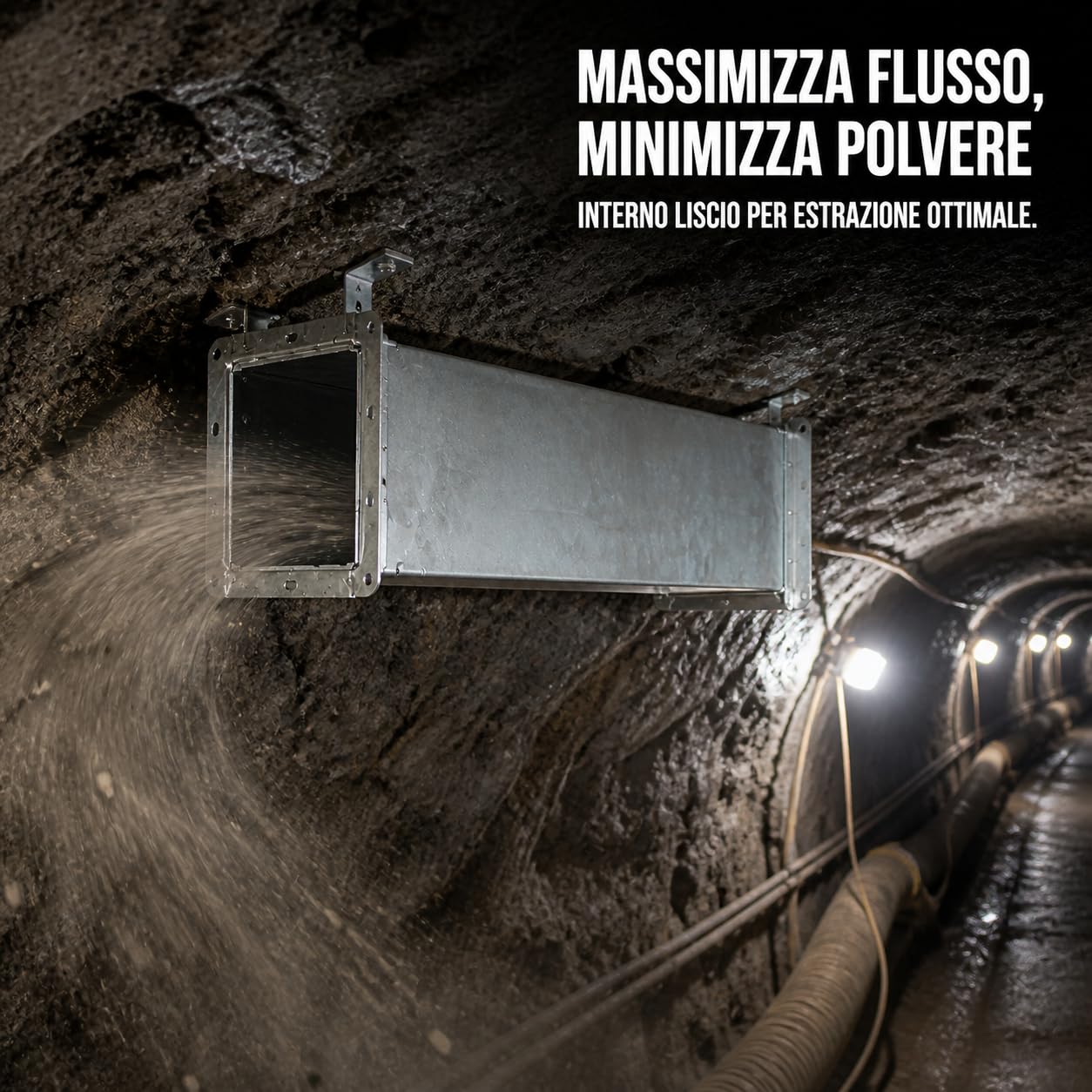 Condotto di Ventilazione Zincato | Pareti lisce interne, Tubo scarico fumi, Impianti di ventilazione, Per aziende di costruzioni