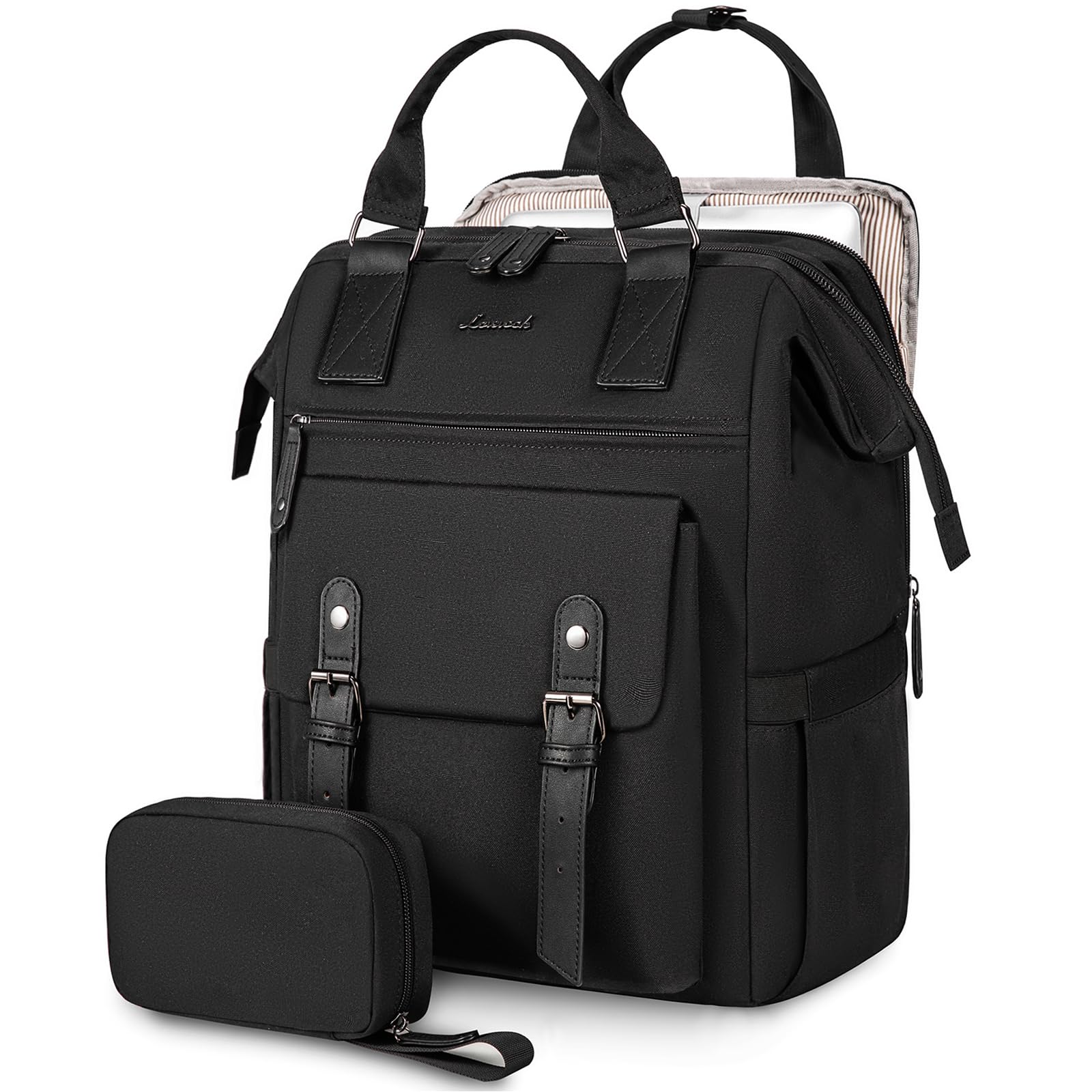 LOVEVOOK Laptop Backpack, Travel Bag with 17.3 inch Laptop Compartment