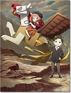 Great Eastern Entertainment Spy X Family - Anya Forger and Damian Desmond Art Throw Blanket 46