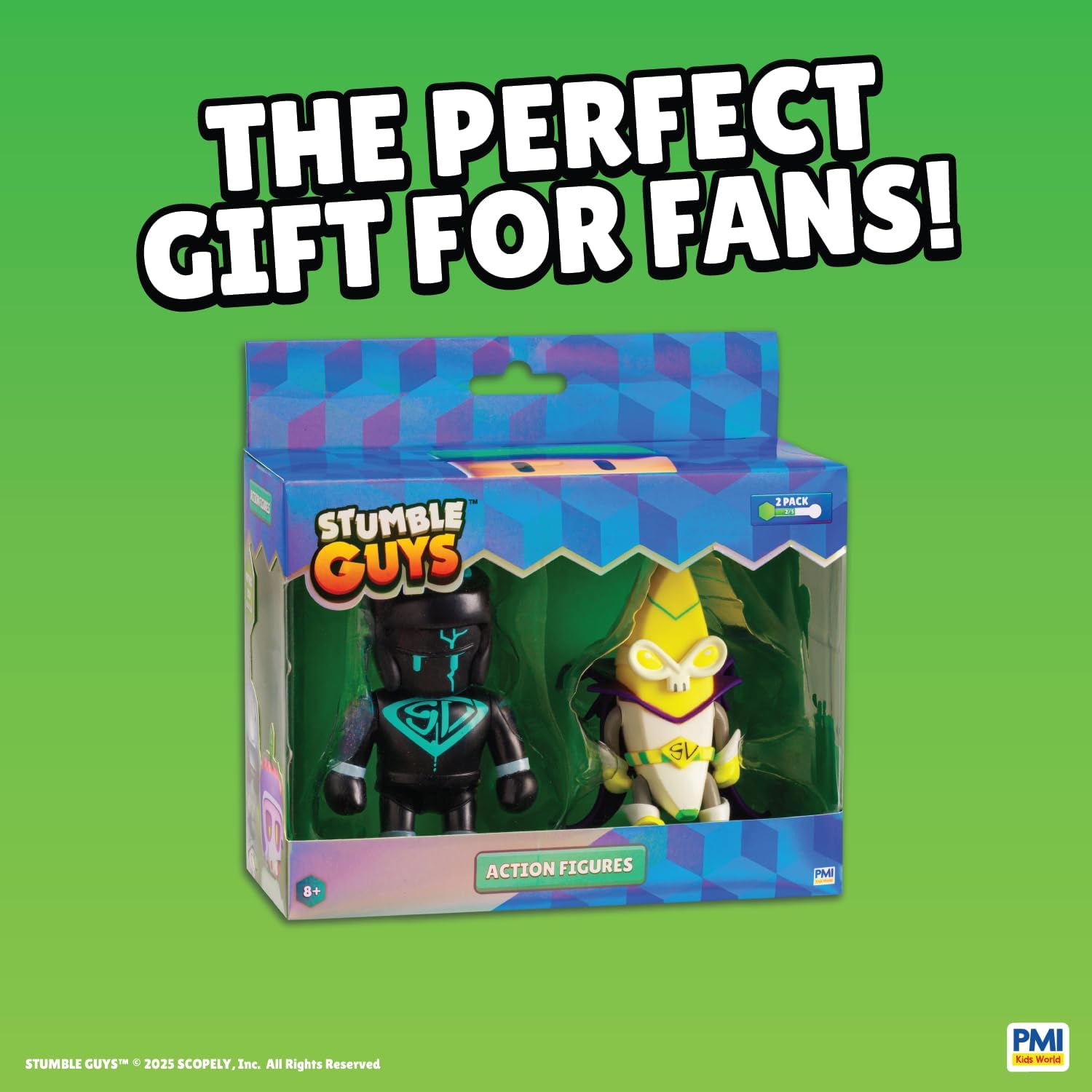 P.M.I. Stumble Guys Series 3 Articulated Action Figures 2-Pack Window Box