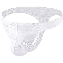 Summer Code Mens Thong G-String Underwear Micro Mesh Bulge Pouch Thong Panties Soft Stretch Bikini T-Back Underwear