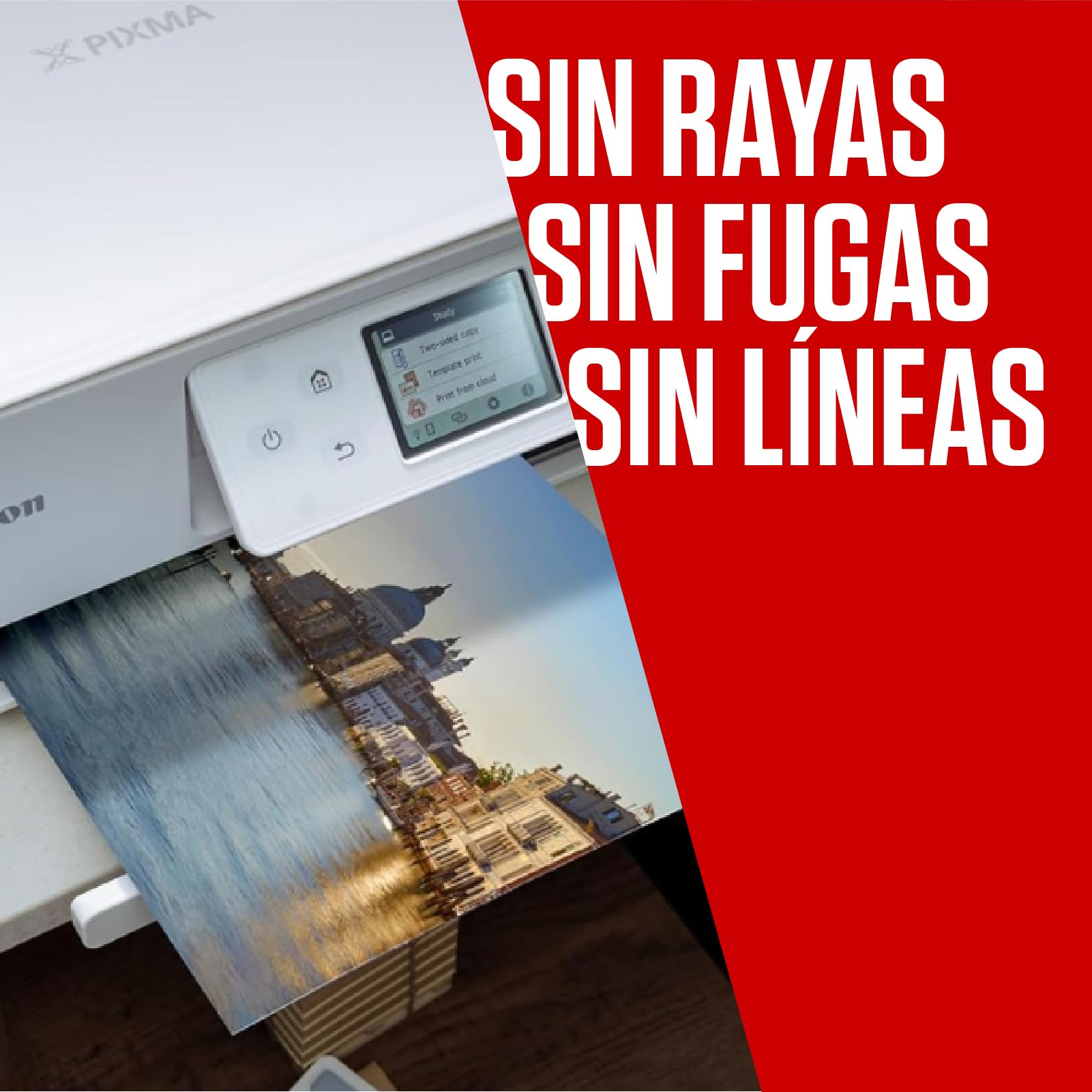 Canon PG-575XL + CL-576XL, Cartuchos de Tinta Original, 1 Cartucho de Tinta Independiente en Color Negro y Cartucho Multicolor,Incluye 50 Hojas Papel Fotográfico 4 x 6,Compatible con Impresoras PIXMA