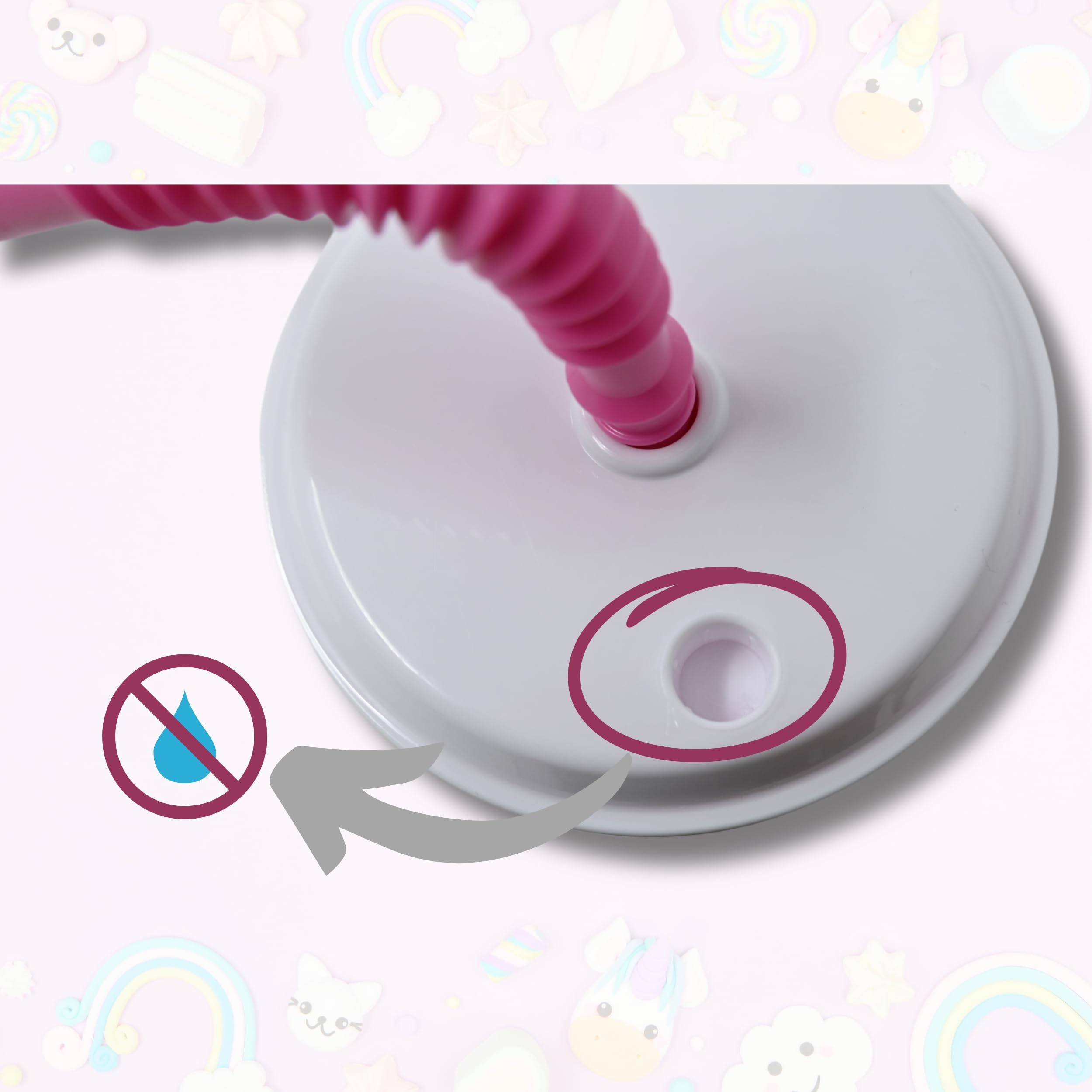 2 Gobelets Licorne Pour Enfants 390ml - Sans BPA, Incassables Avec Anse - Pour Maison, École Ou Camping