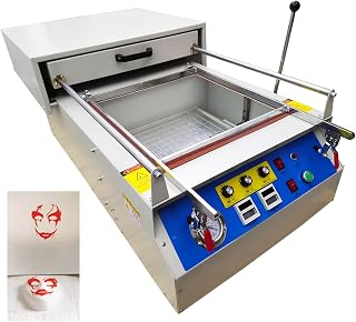 Vacuum Blister Molding Machine Plastic Vacuum Forming Machine Thermoplastic Blister Machine Vacuum Former for PVC/PET/PS/PP/PE/ABS Plastic vacuum forming machine 220V 3.6KW