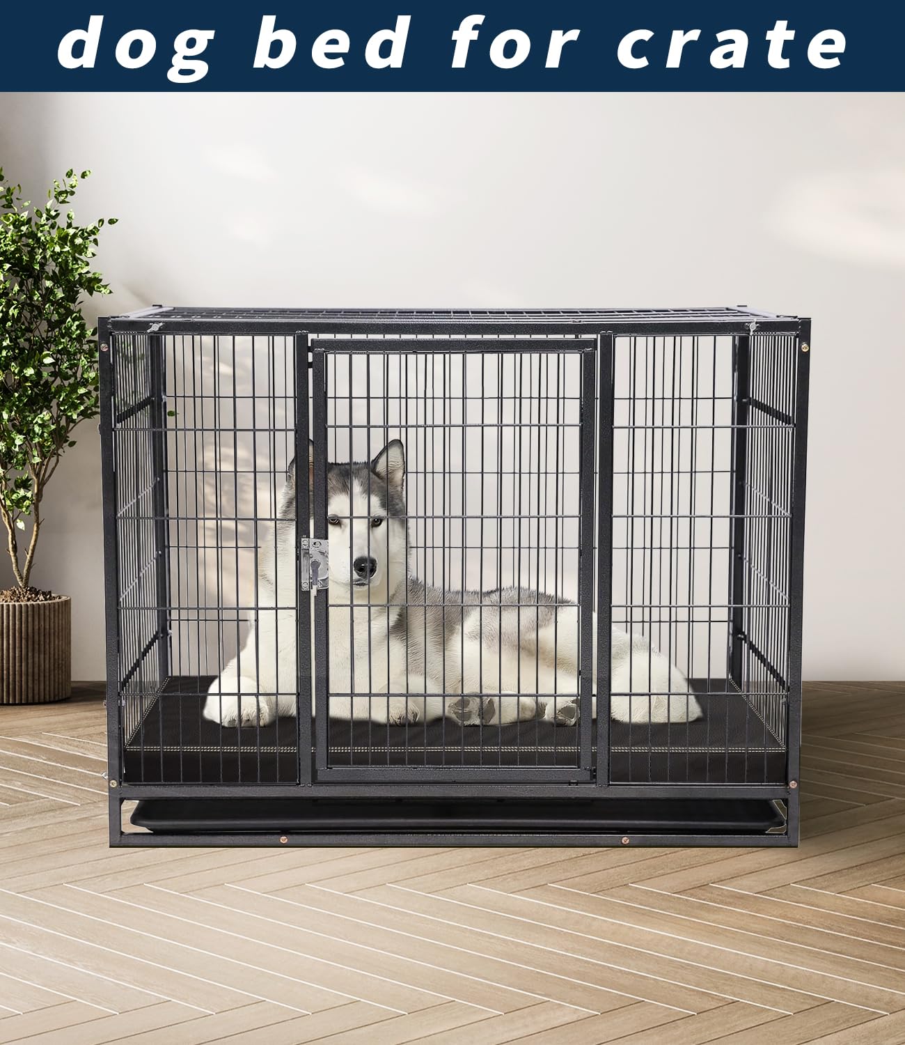 Cuccia impermeabile per cani di grandi dimensioni, ortopedico impermeabile con copertura rimovibile per il lavaggio, tappetino in schiuma per cassette per uova, adatto per animali domestici
