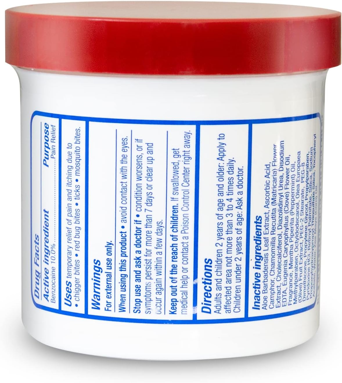 Chiggerex 2X Power First Aid Medicated Ointment for Chiggers, Mosquito Bites, Ticks and Bug Bite Relief with Aloe Vera & Chamomile, 6 oz - Image 2