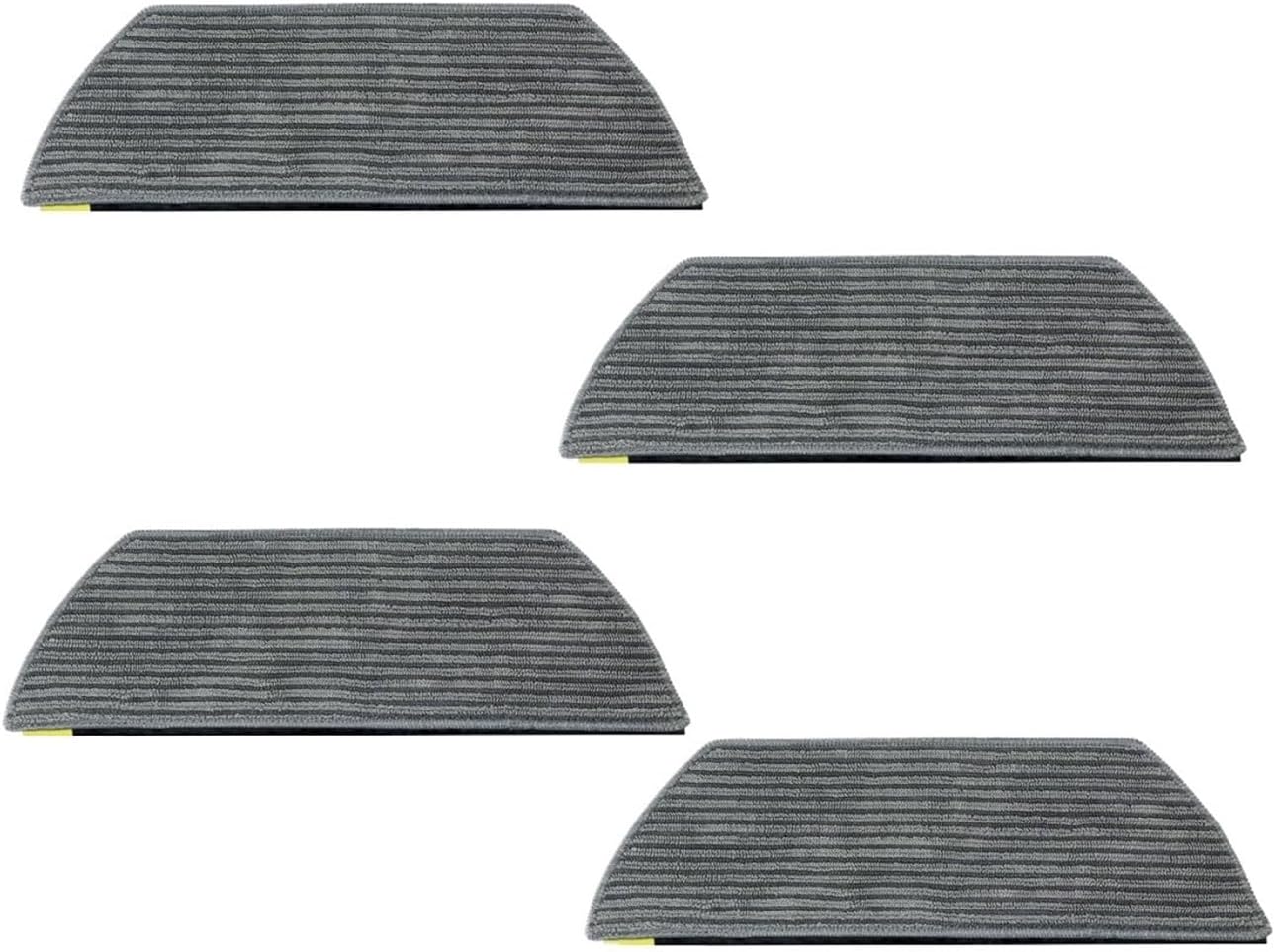 Home Times Vacuum Mop Replacement Pads,Compatible for Shark RV2820AE/2820YE/AV2800ZE Detect Pro Self-Empty Robot(4 Pcs)