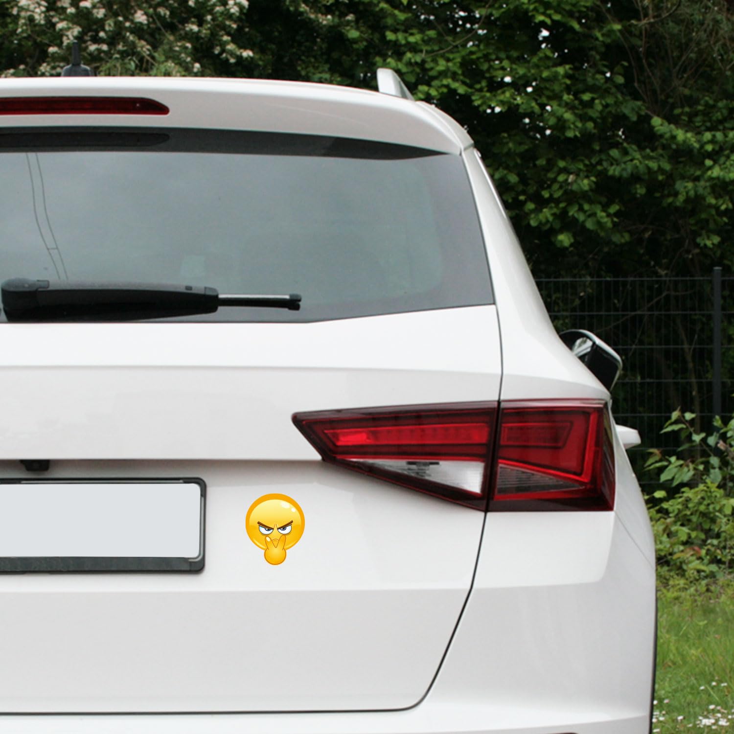 Rolstoelsticker - achteruit snuit