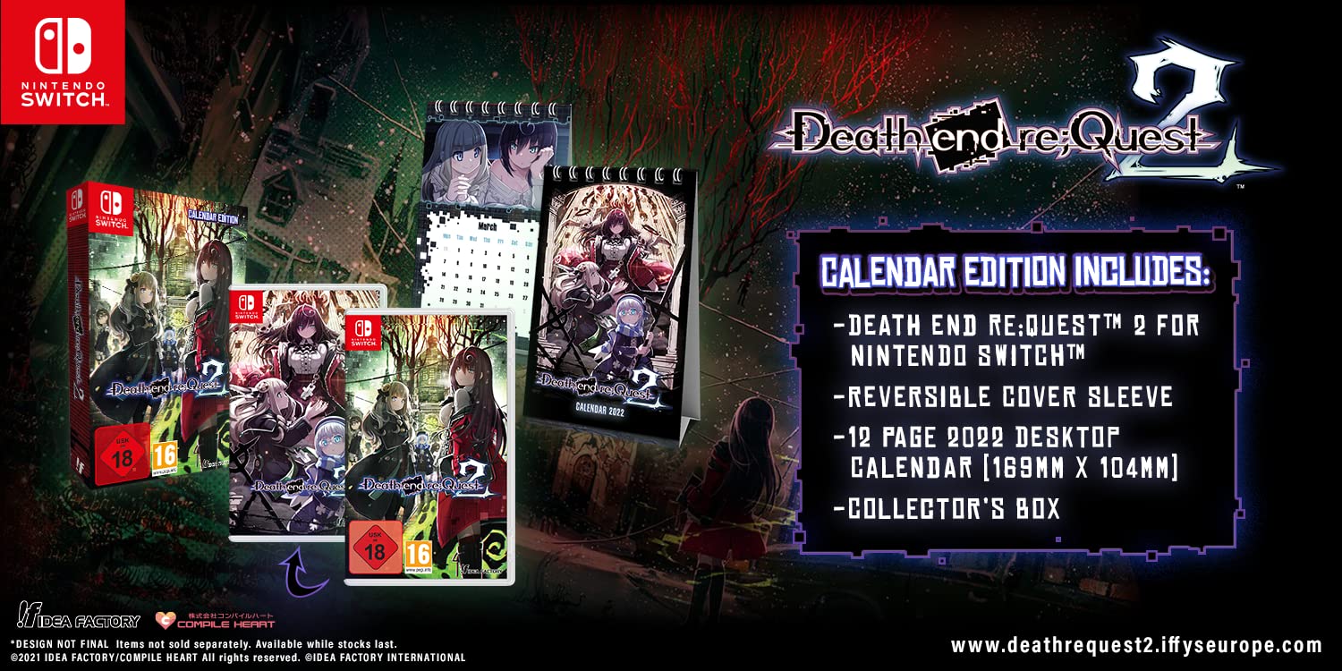 Death end re;Quest 2 Calendar Edition Nintendo Switch