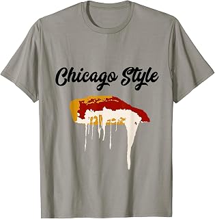 Chicago Style Deep Dish Pizza Tshirt