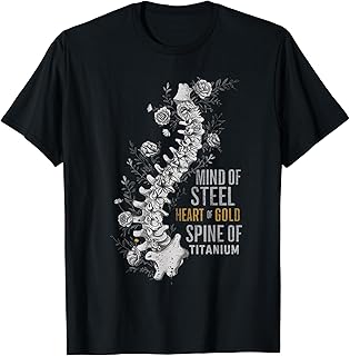 Scoliosis Warrior Surgery Recovery Support T-Shirt