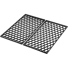 PB600PS1 Grill Grates Replacement Parts for Pit Boss Pro Series 600 Cooking Grates PB 600PS1 PB 600 PS1 Pro Series II 600 10740 Parts Pitboss Wood Pellet Grill Smoker Cast Iron Diamond Grids