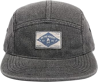 Croogo Vintage 5 Panel Dad Hat Flat Brim Baseball Cap Street Style Hats