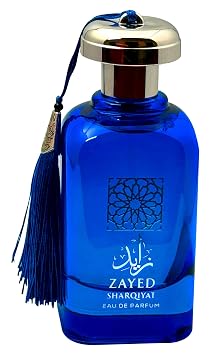 Maison dOrient Sharqiyat Zayed Eau de Parfum 100 mL - Twilight Desert Inspired Mens Luxury Fragrance with Warm Woods, Saffron and Amber, Long Lasting Oriental Cologne