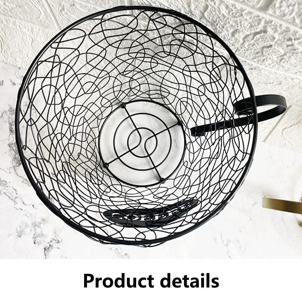 Cestello Portaoggetti Universale per Capsule di caffè Cestino per Tazzine di caffè Porta Cialde per caffè Nero per Home Cafe Hotel Golden
