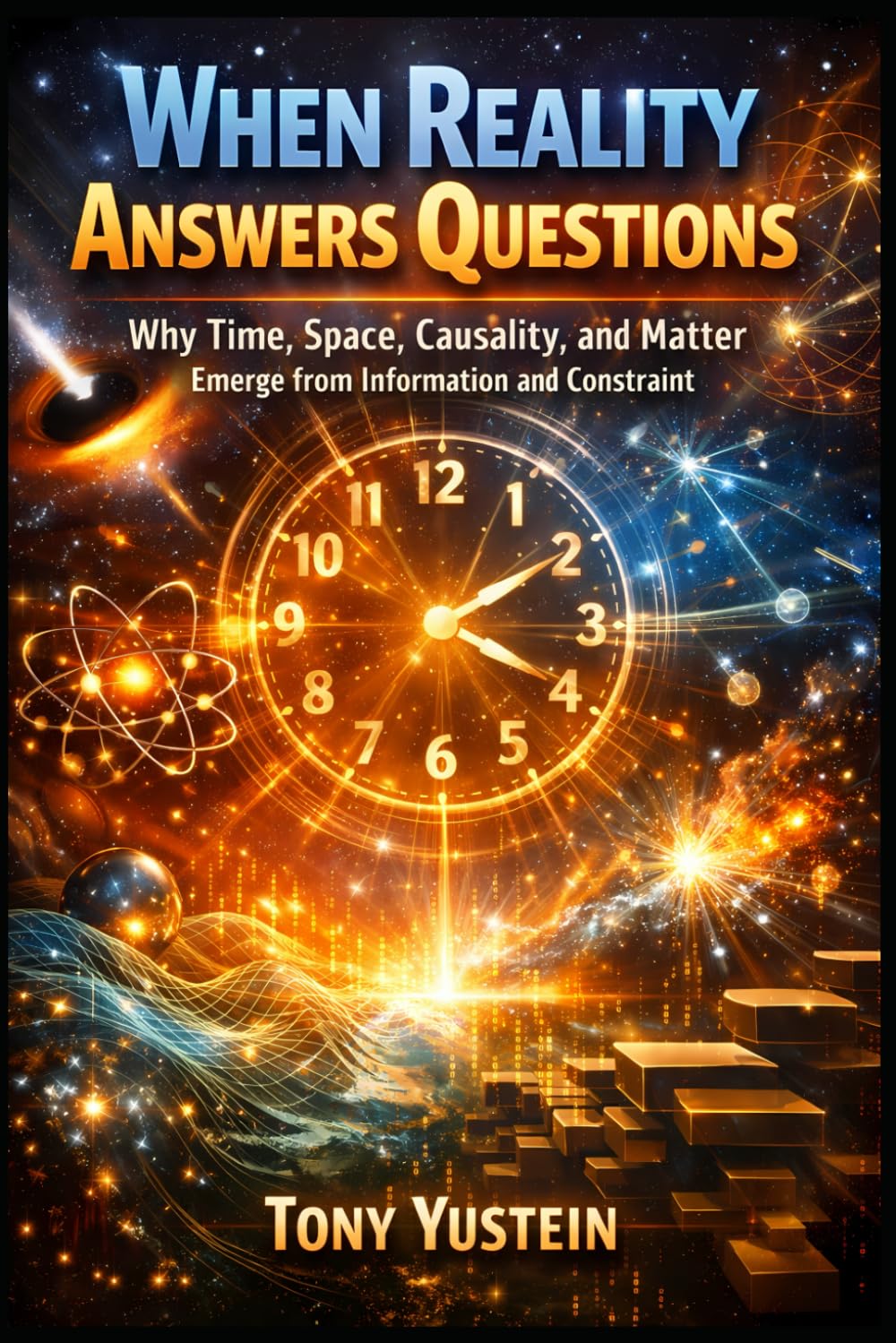 When Reality Answers Questions: Why Time, Space, Causality, and Matter Emerge from Information and Constraint