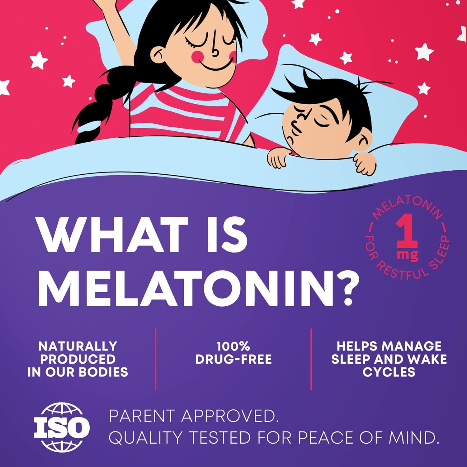 Height Growth Gummies with Melatonin for Kids & Teens - Ashwagandha, Lemon Balm & Vitamins B - Sleep & Height Booster Multivitamin for Teen Boys & Girls - Grow Taller Supplement - 60 Gummies