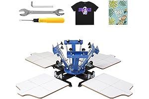 VEVOR Screen Printing Machine: Unparalleled Precision for Multi-Colored Masterpieces