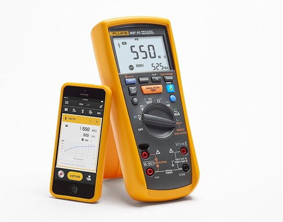 Fluke 4692725 1587/I400 FC 2-in-1 Insulation Multimeter with Clamp