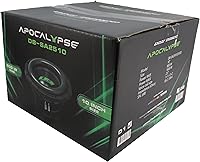 Vista 5 de Deaf Bonce Car Audio SA2510-D1 - Subwoofer de graves Apocalypse Dual 1 Ohm 1600W