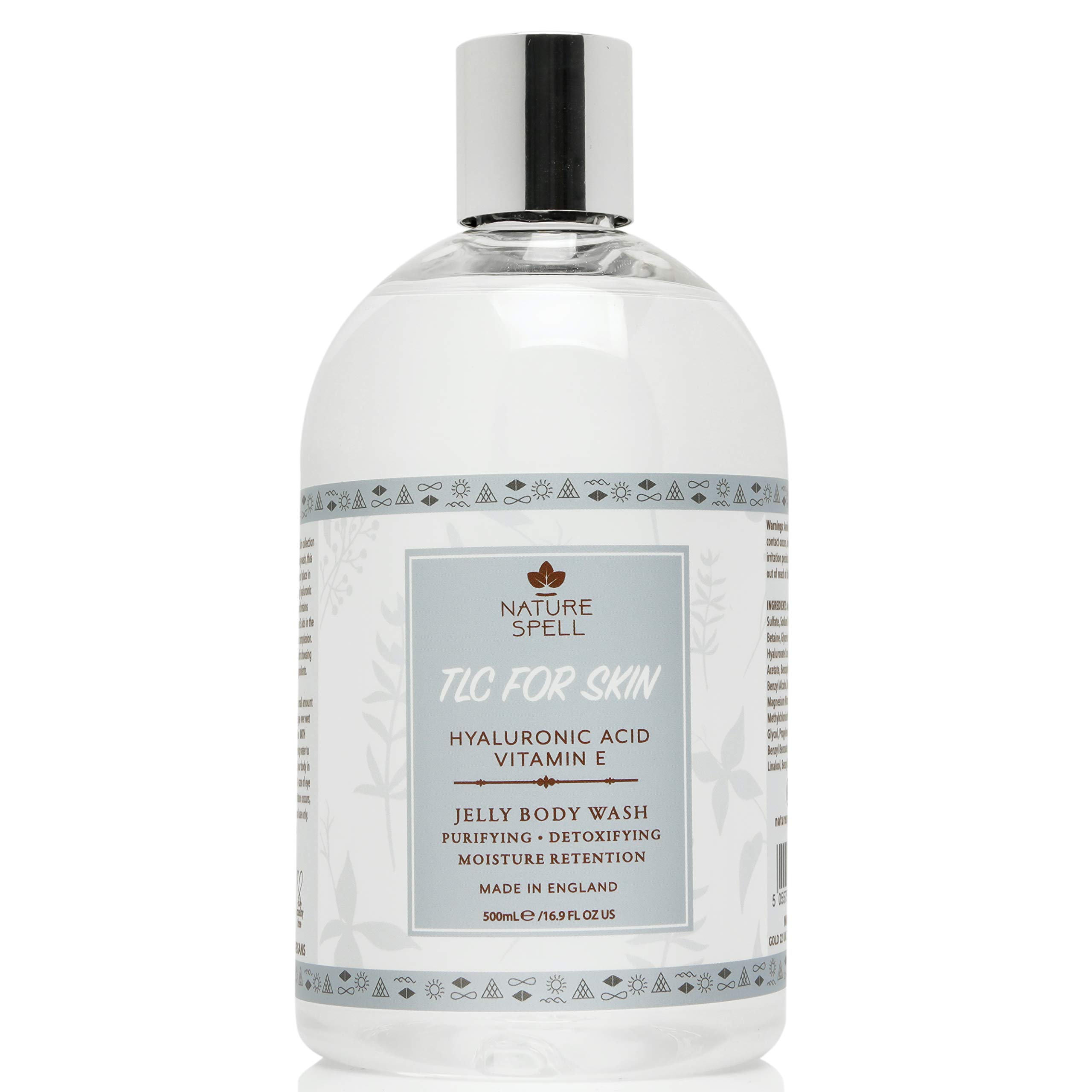 Buy Nature Spell Hyaluronic Acid & Vitamin E Jelly Body Wash 500 Ml