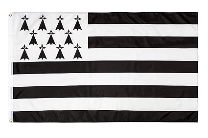Drapeau Empire Allemand 90x150 Cm - Noir Blanc Rouge, Double Face, Polyester - PHENO FLAGS
