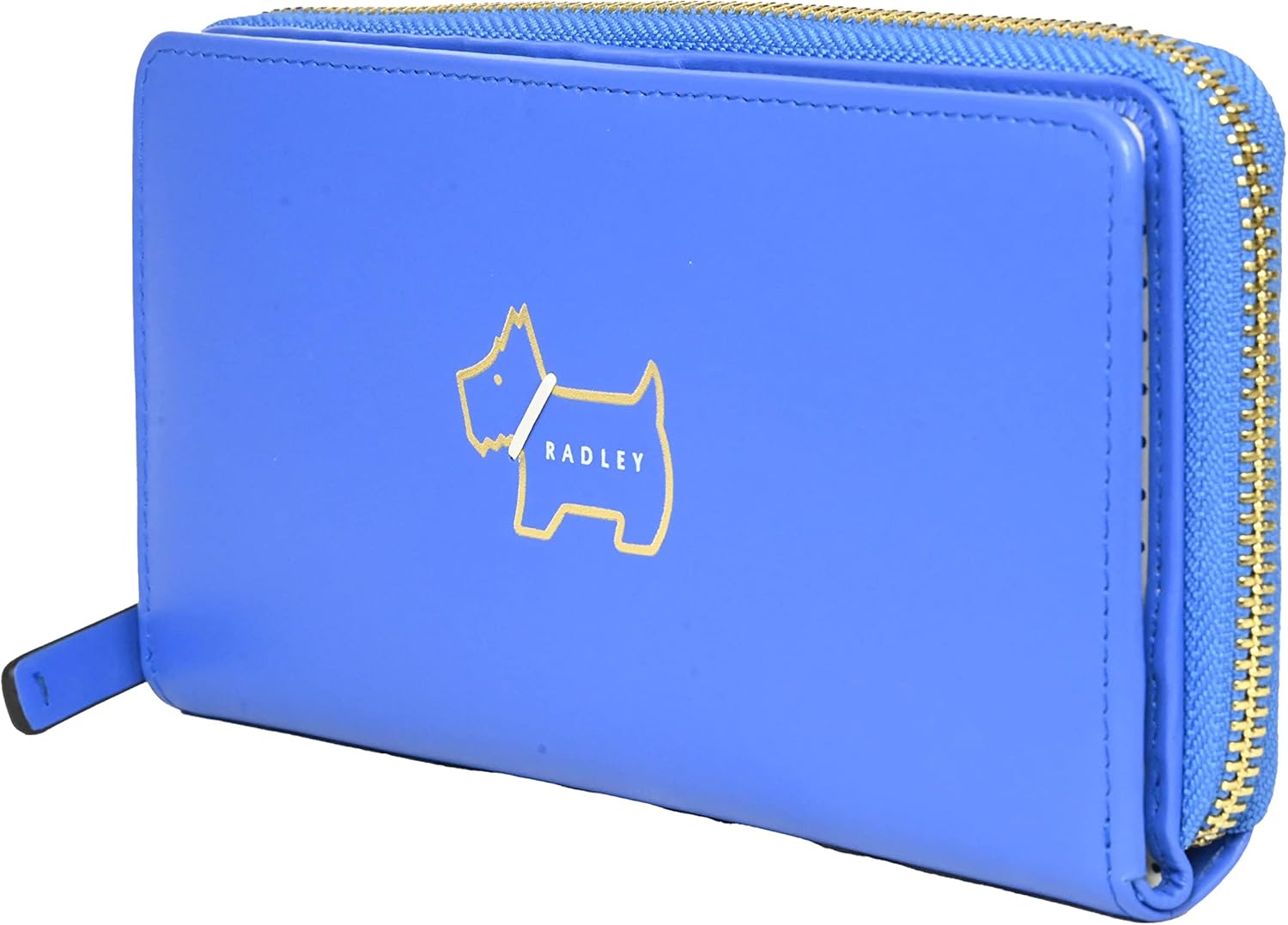 RADLEY Large Flapover Matinee Purse Heritage Dog Outline in Yellow