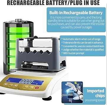 Pro Gold Purity Content Detector,Gold K Value Tester Gold And Silver Density Meter,Jewelry Tools And Equipment,Precious Metals Testing Machine,Precious Metal Analyzer,600/0.01g