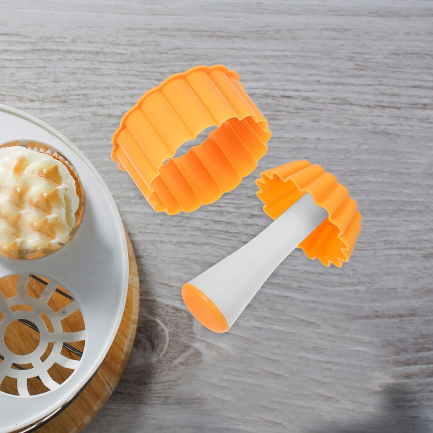 Mini Tart Pan Mold Set with Tamper, Carbon Steel Nonstick Bakeware