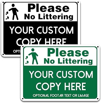 Custom Signs -Personalized Street Signs For Outdoors/Indoors Waterproof Yard Signs,Street Signs,Business Signs,Road Signs,Rust-Proof Sign,Door Signs for Office/Store Customized