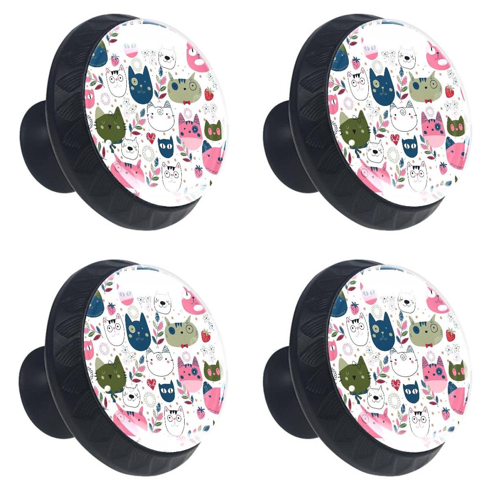 Boutons de placard en verre blanc 30 mm pour sublimer votre cuisine et vos meubles