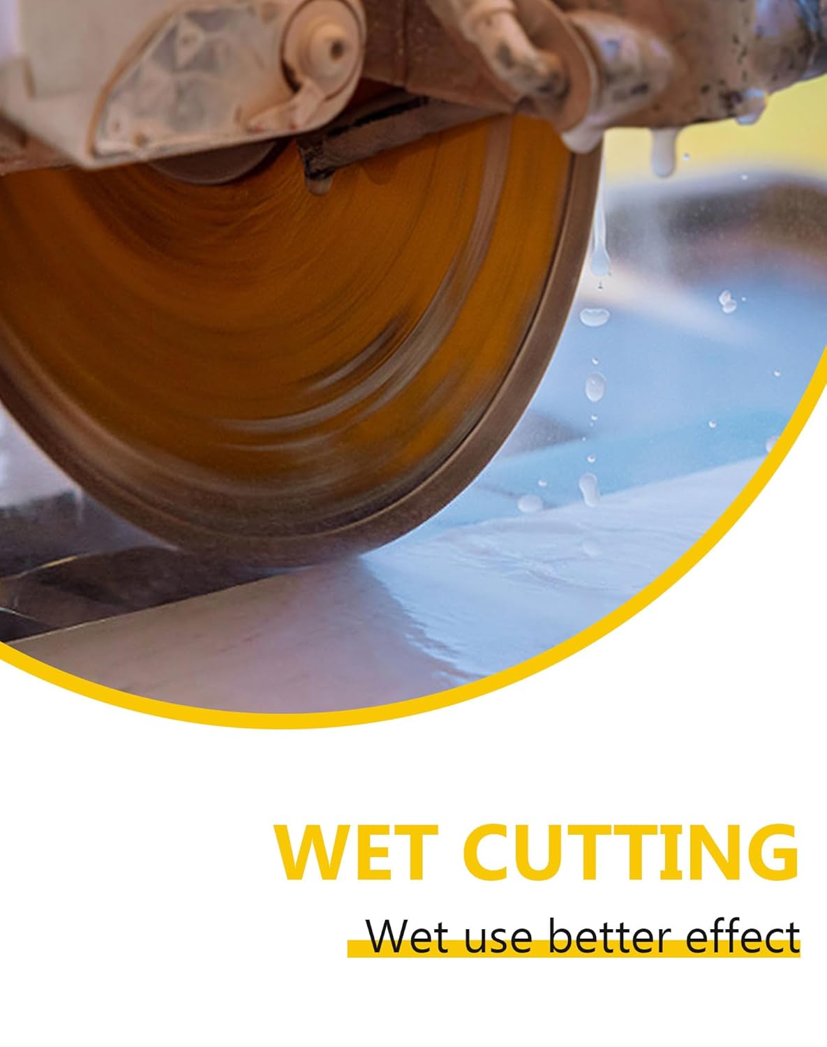12 Inch Diamond Blade for Granite Porcelain Tile,300mm Diamond Porcelain Cutting Blade with 1" Arbor, Wet Cutting