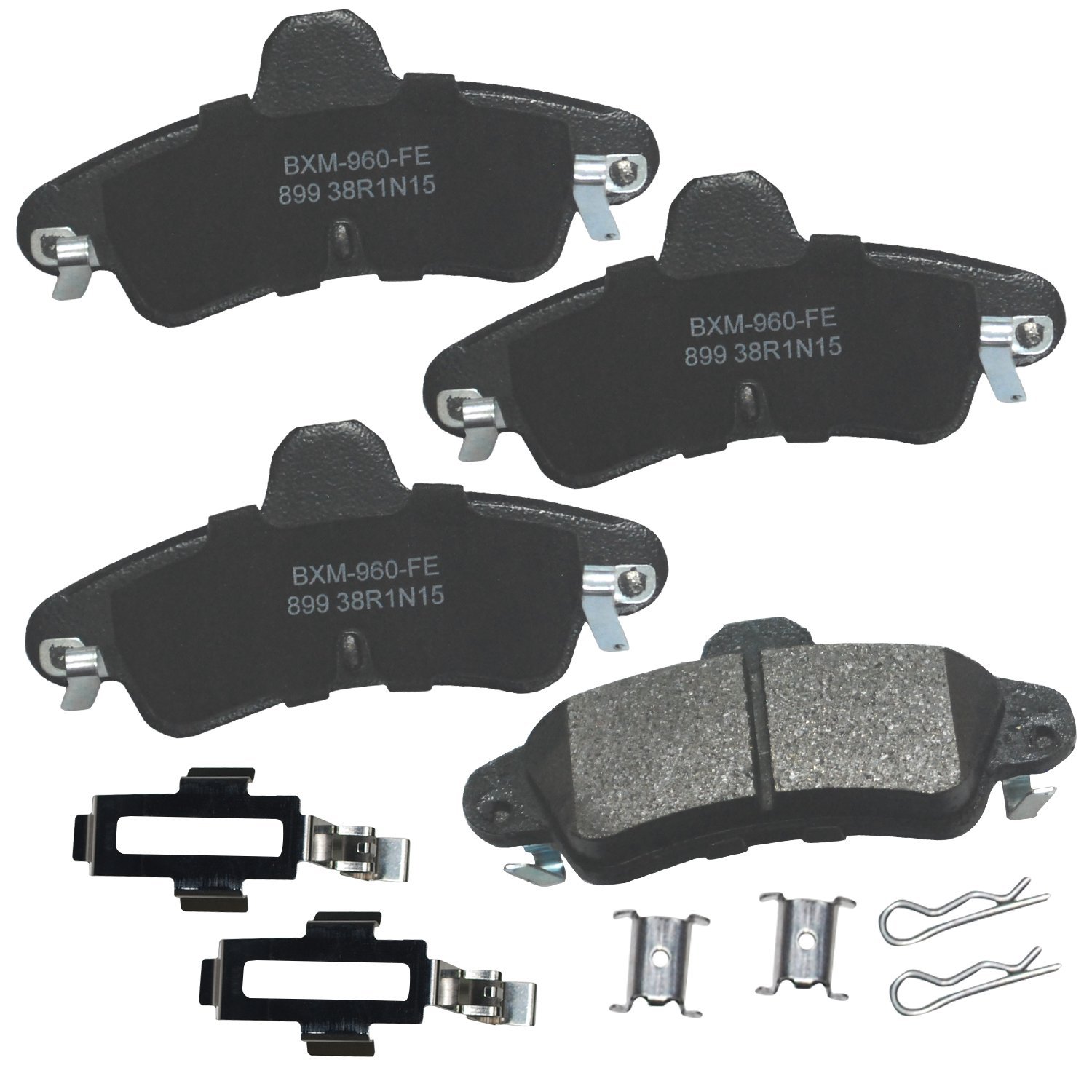 Bendix Premium SBM899 Semi-Metallic Rear Brake Pads for Mercury Cougar 2002-2001