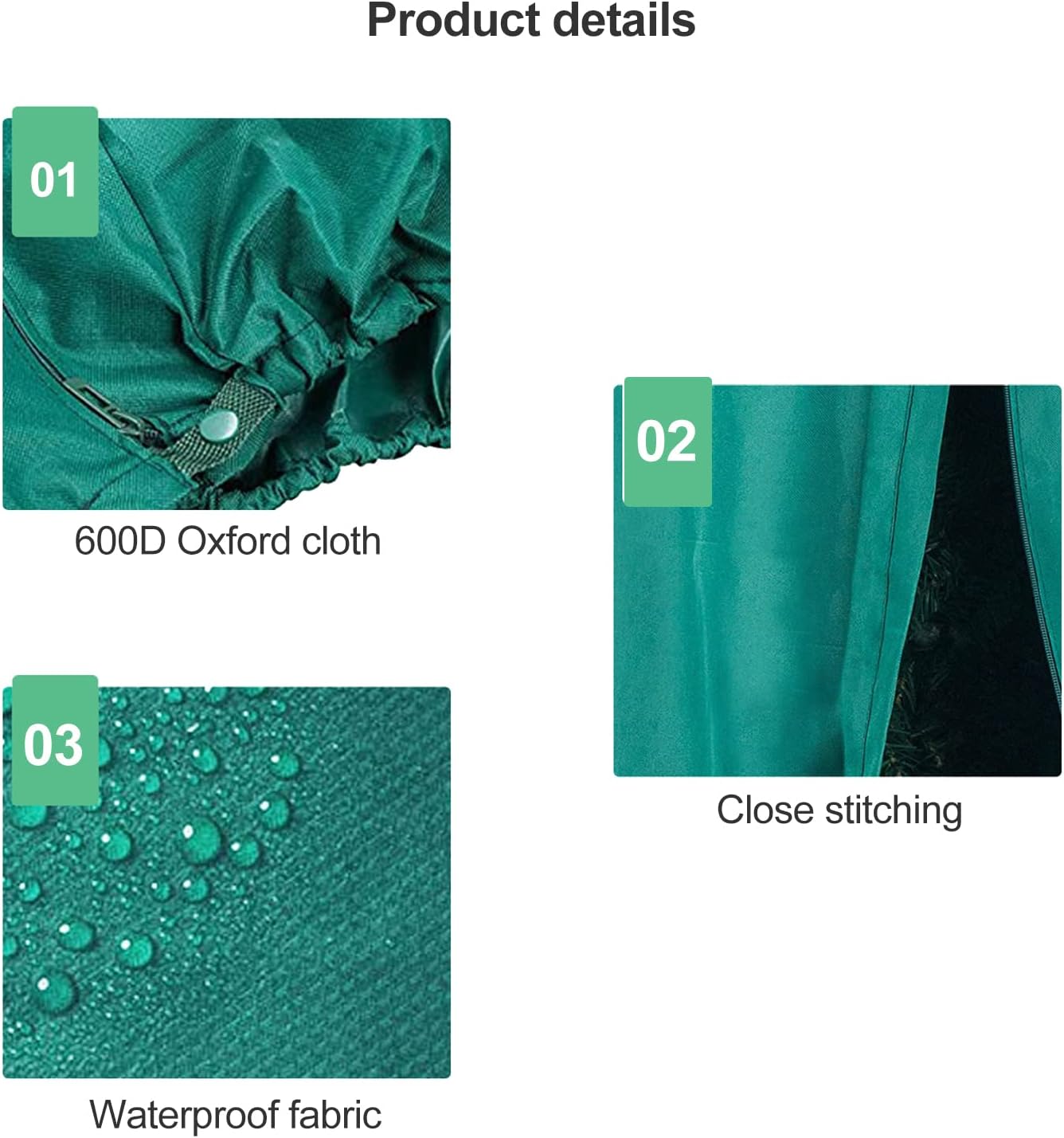 JUOPZKENN Upright Christmas Tree Storage Bag, Upright Christmas Tree Storage Cover Bag, Christmas Tree Dust Cover, Holiday Tree Covers, Tear Proof Material Christmas Tree Bags(114 * 254cm)