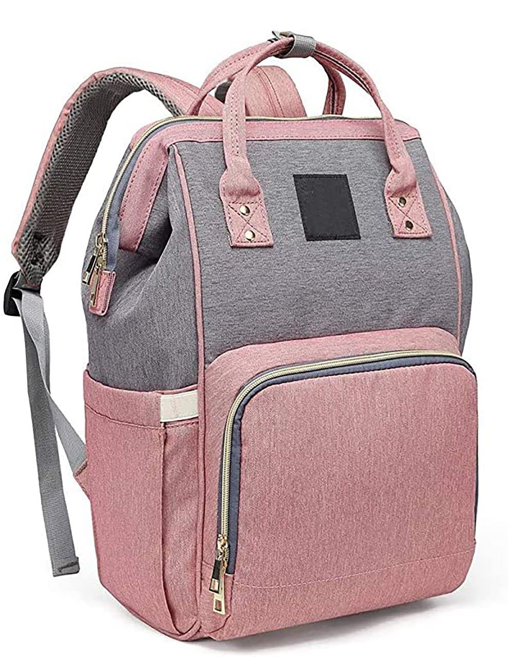 Dreamons Link Diaper Bag Backpack, Waterproof Stylish Multi-function Large Capacity Travel Back Pack Maternity Baby Nappy Changing Bag