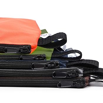KERNOWO 5 Pcs Premium Tool Pouch Zipper Bag, Small Utility