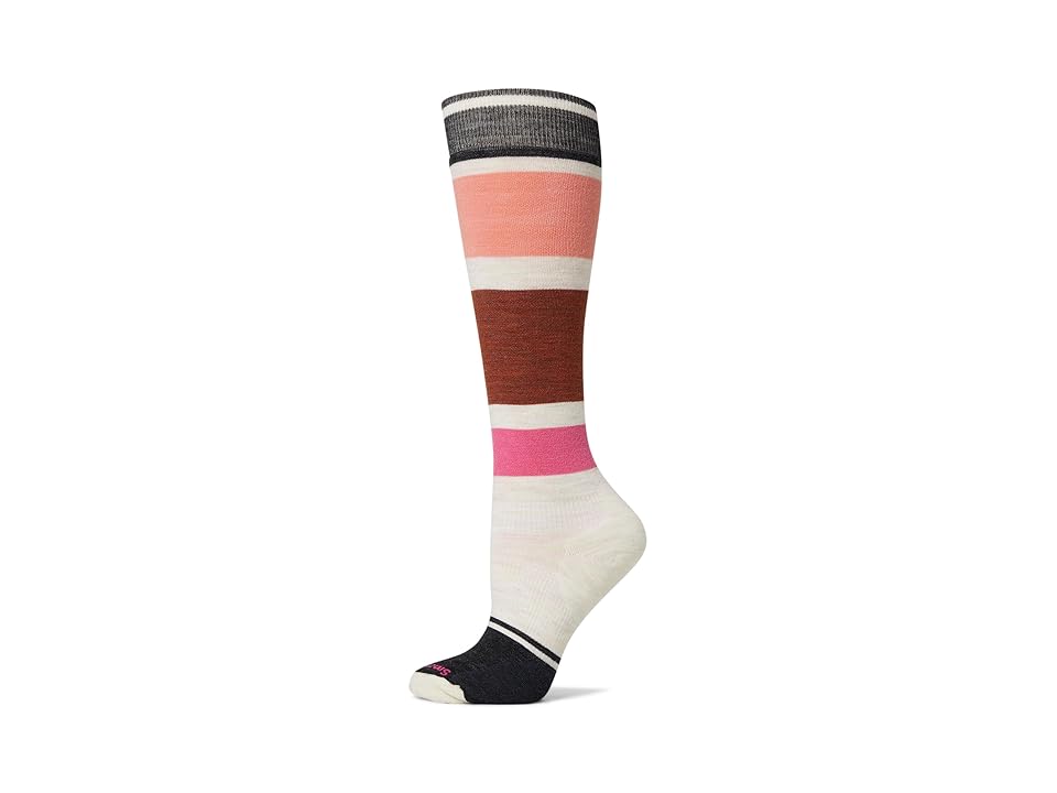 Smartwool Snowboard Targeted Cushion Over-the-calf Socks Women's No Show Socks Shoes Wild Salmon: Lg (women's  In Red