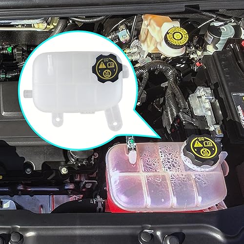 Miniatura 6 de 95269001 Tanque de depósito de refrigerante de motor con tapa compatible con Buick Encore 1.4L 2013 - 2021, Chevrolet Chevy Tracker Trax 1.4L 1.8L
