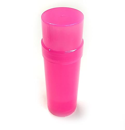 Miniatura 5 de (24) recipientes vacíos de plástico transparente desodorante  cilindros de 2.2 onzas (azul)