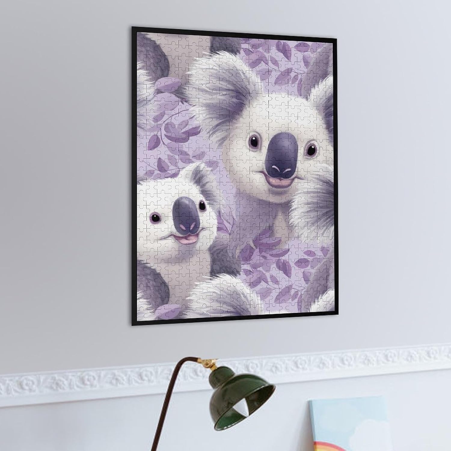 Cute Koala Jigsaw Puzzles for Adults 500 PCS Wooden Puzzles Unique Puzzle Gifts