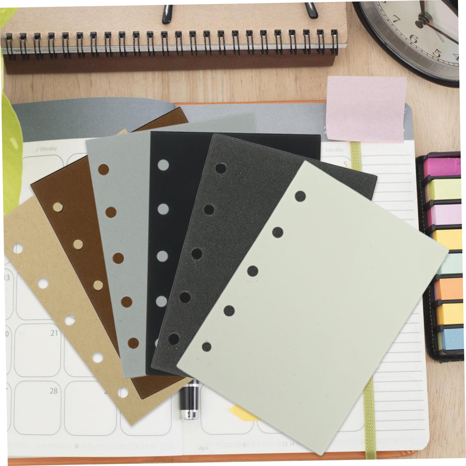 4 Ensembles 4 Ensembles De Papier Supplémentaire À Feuilles Mobiles Cahiers En Papier Cahiers De Remplacement Pour Ordinateurs Portables Insert De Pour 300 pièces * 4