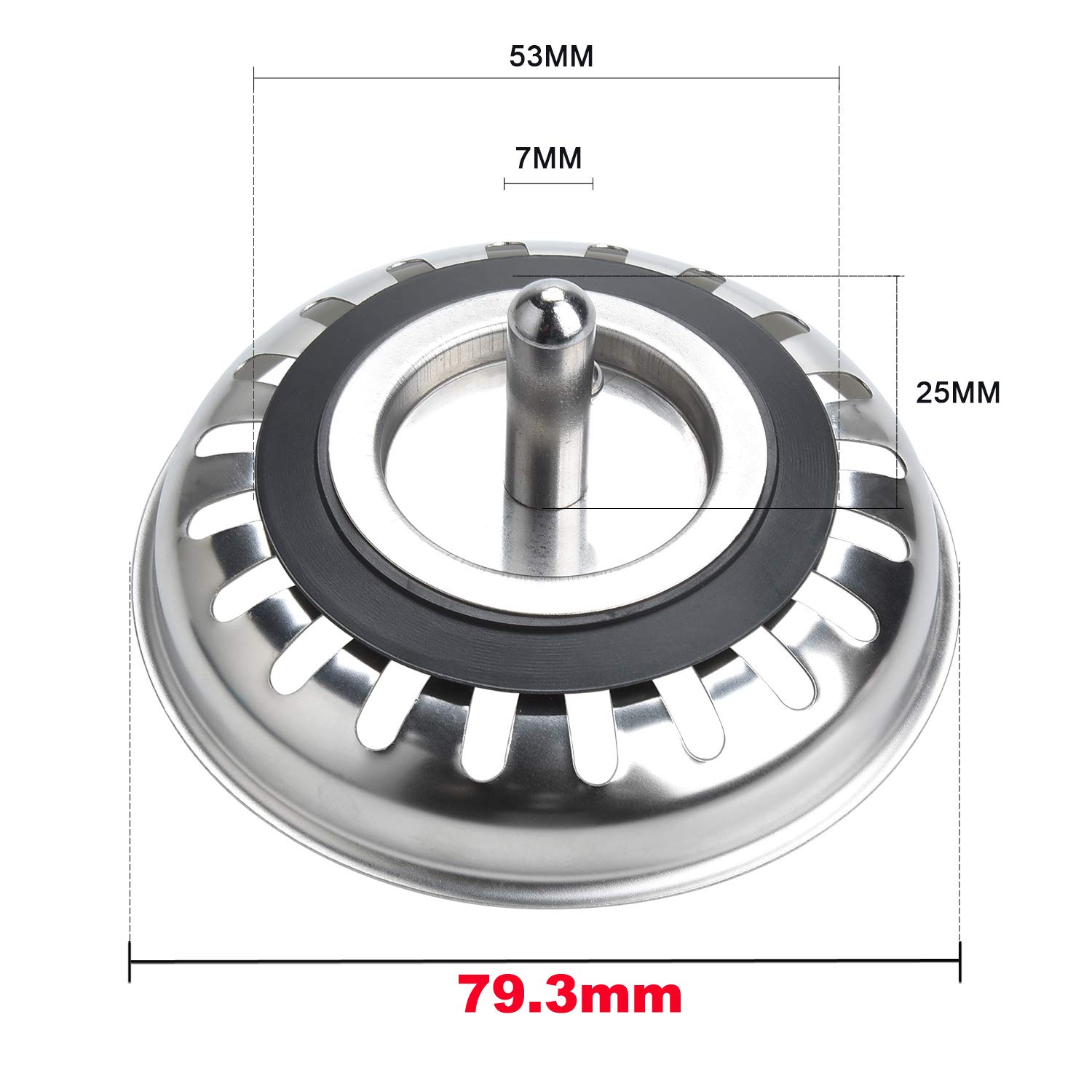500 Stück Siebbeutel Für Waschbecken - Elastische Filter Für Küche & Bad