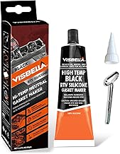 Visbella Liquid Gasket, 3.5 oz (99 gm), Heat and Oil Resistant, Suitable for Motorcycles, Mufflers, Intake Manifolds, Cylinder Heads, Carburetors, Exhaust Manifolds, etc