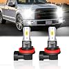 Fit For MITSUBISHI Outlander Sport 2011-2019 LED Fog Light Bulbs,H8H11 LED Fog Light Bulbs,6000K Cool White Super Bright, 3030 12 SMD Chips, Fog Light DRL Replacement Bulbs,Pack of 2