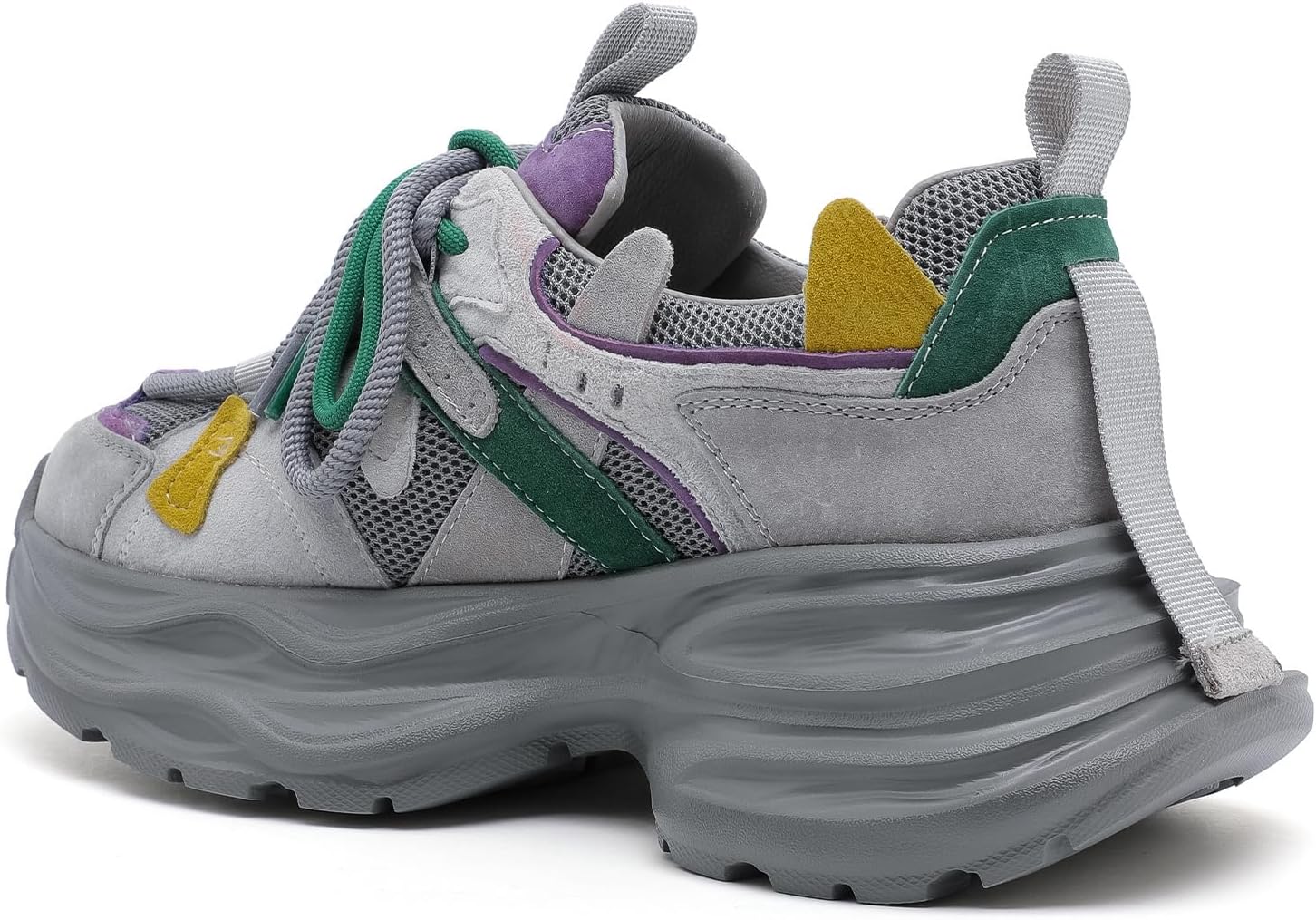 Women Sneakers Autumn Fashion Breathable Casual Shoes Mesh Lace Up Comfort Platform Shoes - Image 3