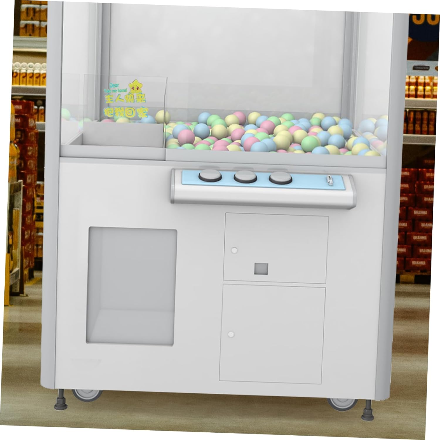 Garneck Claw Machine Accessory Vending Machine Prize Blocker Versatile Game Take Out Blocker for Boys and Girls