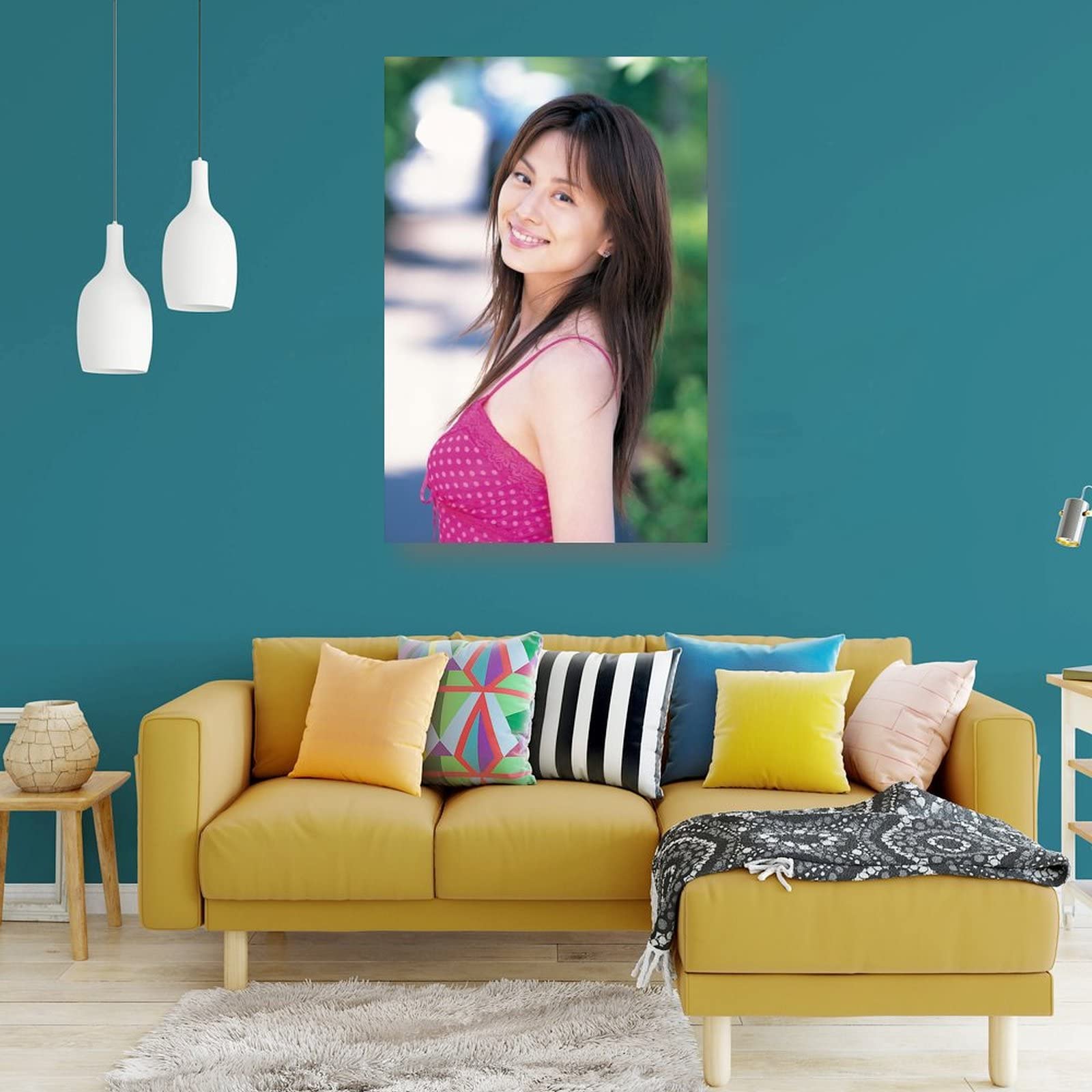 Amazon.co.jp: 米倉涼子写真水着セクシー壁飾りポスター キャンバス