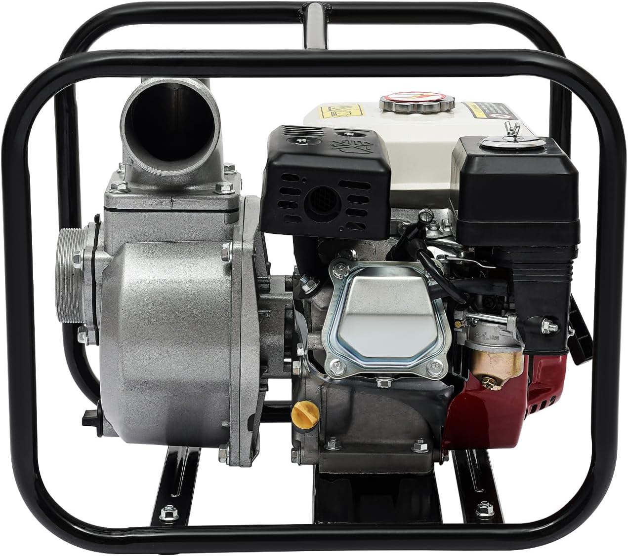7.5HP 3-Inch Gasoline Water Pump, 4-Stroke 264GPM High-Pressure Transfer Pump with 92ft Lift for Farm Irrigation, Firefighting, Flood Drainage